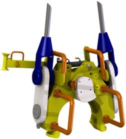 Flow Line Lifting Tool from EAB Engineering Norway designed using SolidWorks