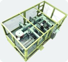 High Speed Pallet Transfer Machine Designed Using SolidWorks